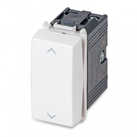 Master Mix doble pulsador 1P/NO+1PNO 10A blanco