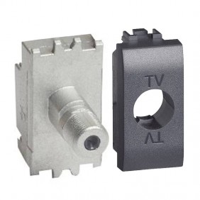 Bticino LivingLight Prise TV SAT coaxiale type...