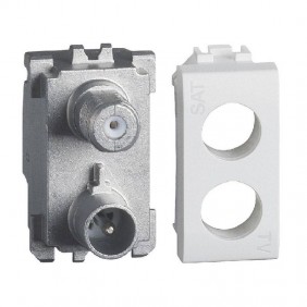 Bticino LivingLight toma coaxial directa de...