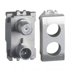 Bticino LivingLight Tech NT4214DN prise TV-SAT...