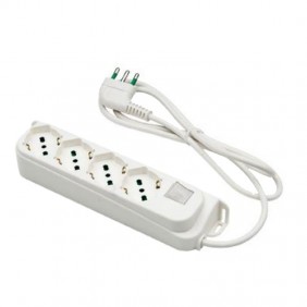 Multipresa scarpetta Fanton spina 16A con 4...