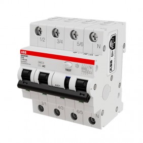 Magnetotermico differenziale ABB 4P 16A 30mA...