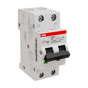 ABB thermisch-magnetischer Schutzschalter 1P+N...