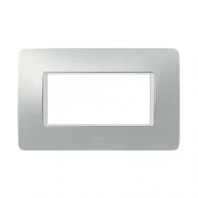 Plaque Abb Xite série Chiara 4 modules Naturel...