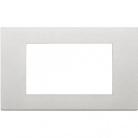 Placca Vimar Linea tecnopolimero 4 Moduli...