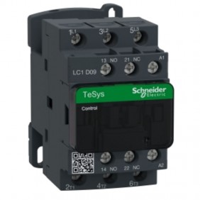 Telemecanique TeSys LC1D contactor 3P 9A 24VAC...