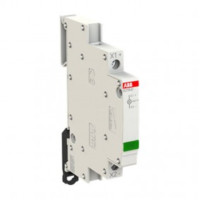 Spia luminosa Abb Led verde E219 12-48 V 0,5...