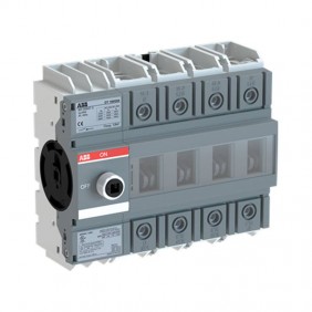 Interruptor-seccionador Abb 4P 160A 9 módulos...