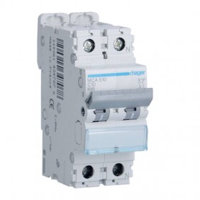 Hager Leitungsschutzschalter 1P+N 10A 6KA 2...