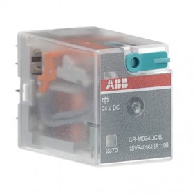 Abb Industrierelais CR-M 24V 4 Umschaltkontakte...