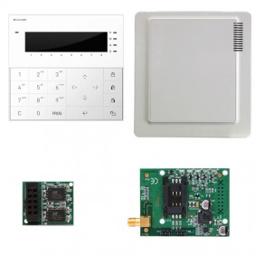 Comelit SAFE Alarm Kit mit GSM, Steuereinheit,...