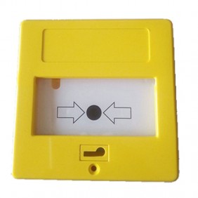 Botón amarillo Comelit para activar la...