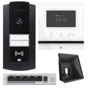 Kit de videoportero 2N IP sencillo con interior...