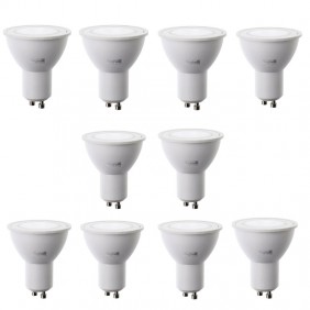 Kit de Bombillas LED Beghelli 7W GU10 4000K 10...