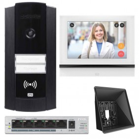 Kit Vidéophone Monofamilial IP 2N avec Indoor...