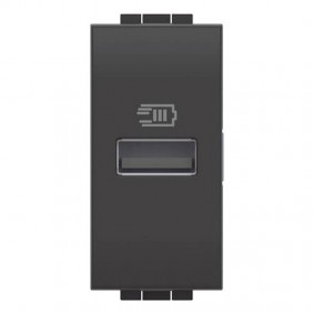 Chargeur USB Bticino LivingLignt Type A 5Vdc 1...