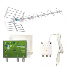 Kit FTE antenne + alimentation + amplificateur...