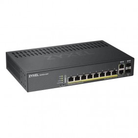 Zyxel 8-Port Intelligent Managed GbE PoE Switch...
