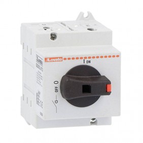Desconectador bipolar Lovato GD 32A 1000VDC CC...