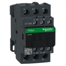 Contactor Telemecanique TeSys LC1D 3P 25A...