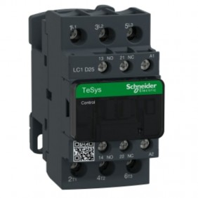 Contactor Telemecanique TeSys LC1D 3P 25A 24VAC...