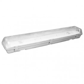 Plafón LED hueco Poliplast Ofelia 2XT8 60cm...