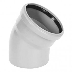 Valsir Silere Plug-in waste Pipe 45° Curve...