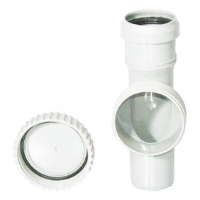 Plug-in Inspection Pipe with Round Plug Valsir...