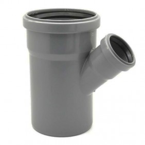 Braga ridotta per scarico 45 gradi in PP Valsir...