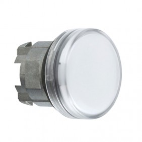 Tête de lampe Telemecanique blanche LED ZB4BV013