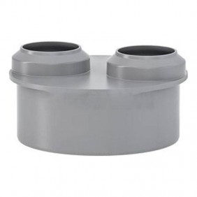 Double réduction à emboiture en PP Valsir PP3...