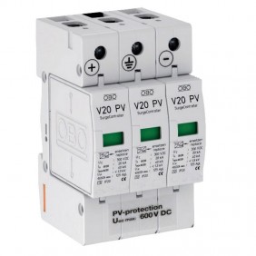 OBO Bettermann V20-C 3PH-600 3-pole type 2 600V...