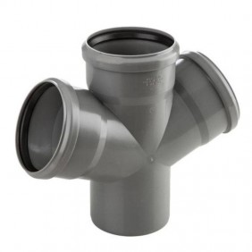 Culotte double 45 degrés en PP Valsir PP3 à...