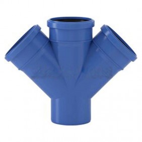 Valsir Triplus PP Doppel Abwasseranschluss 45...
