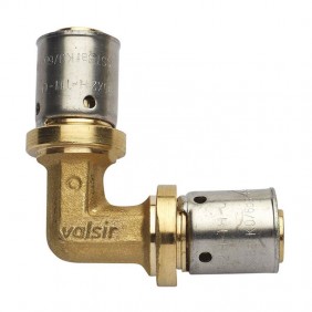 Valsir Pexal 90-Grad-Knierohr D 40 mm Messing...