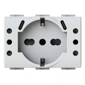 Presa USB 4Box P503 5 prese compatibile...