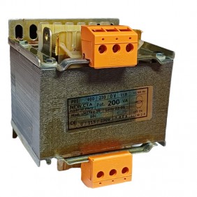 Transformador monofásico de seguridad Cta 200VA...