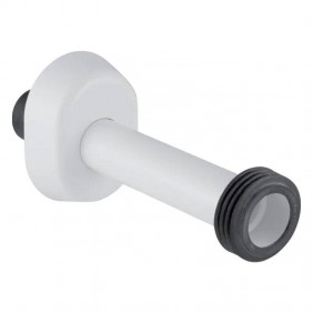 Geberit kit de raccordement avec rosace Blanc...