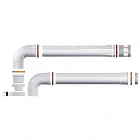 Geteiltes Abgaskit für Chaffoteaux...