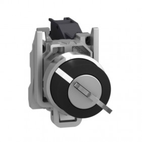 Telemecanique Key Selector 2 Positions Black...