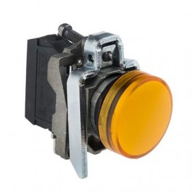 Telemecanique Yellow LED Illuminated Button...