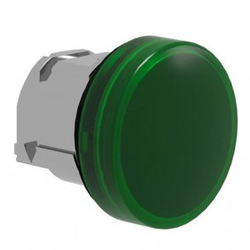 Tête de lampe Telemecanique verte lisse LED...