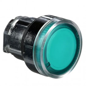 Testa pulsante Telemecanique luminoso Verde...