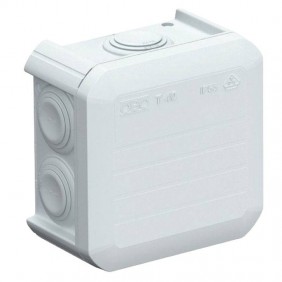 Obo T40 outdoor junction box IP66 90x90x52 mm...