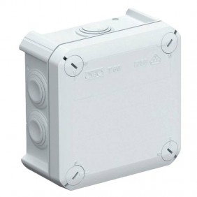 Obo T60 outdoor junction box IP66 114x114x57 mm...