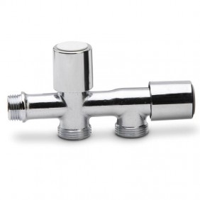 Luxor Double Outlet Tap Screw Faucet 1/2-3/4...