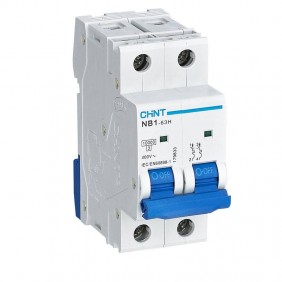 Chint Circuit Breaker NB1-63H 2P 50A 10kA C 2...