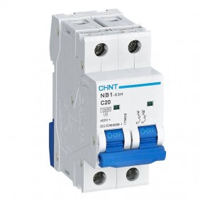 Interruttore Magnetotermico Chint NB1-63H 2P...