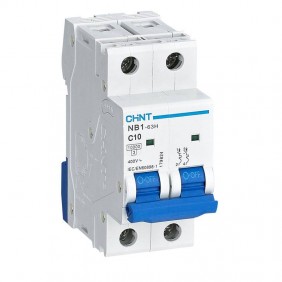 Interrupteur magnétothermique Chint NB1-63H 2P...