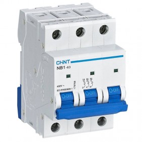 Interruptor Magnetotérmico Chint NB1-63 3P 20A...